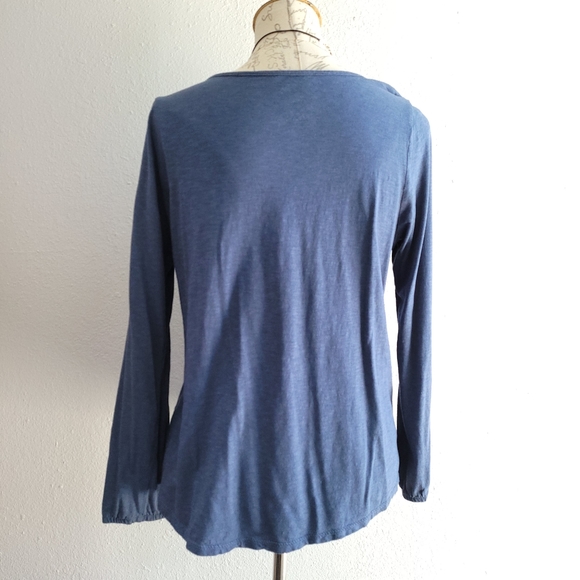 SONOMA Blue Boho Top - Picture 3 of 4